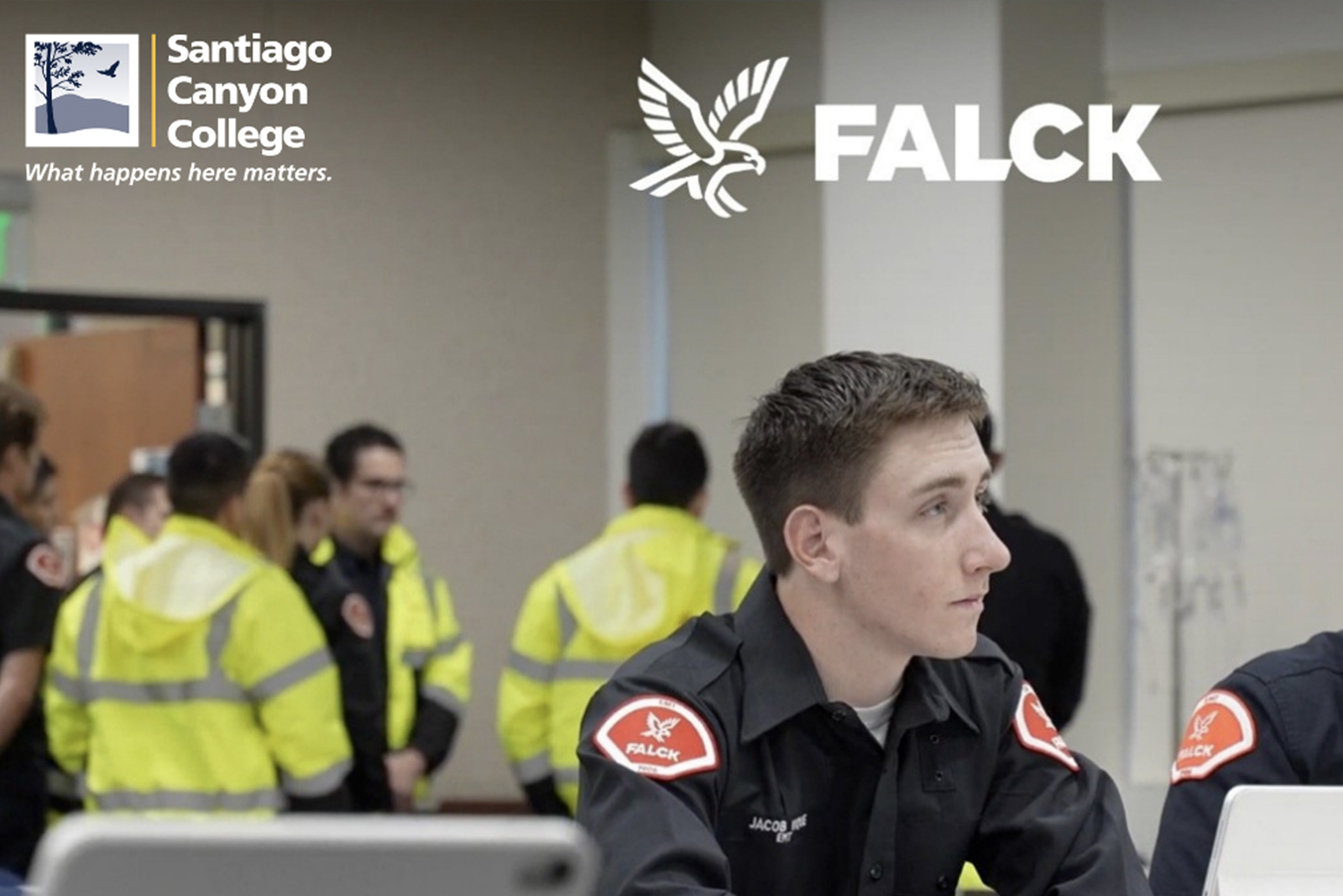 students walking on the campus