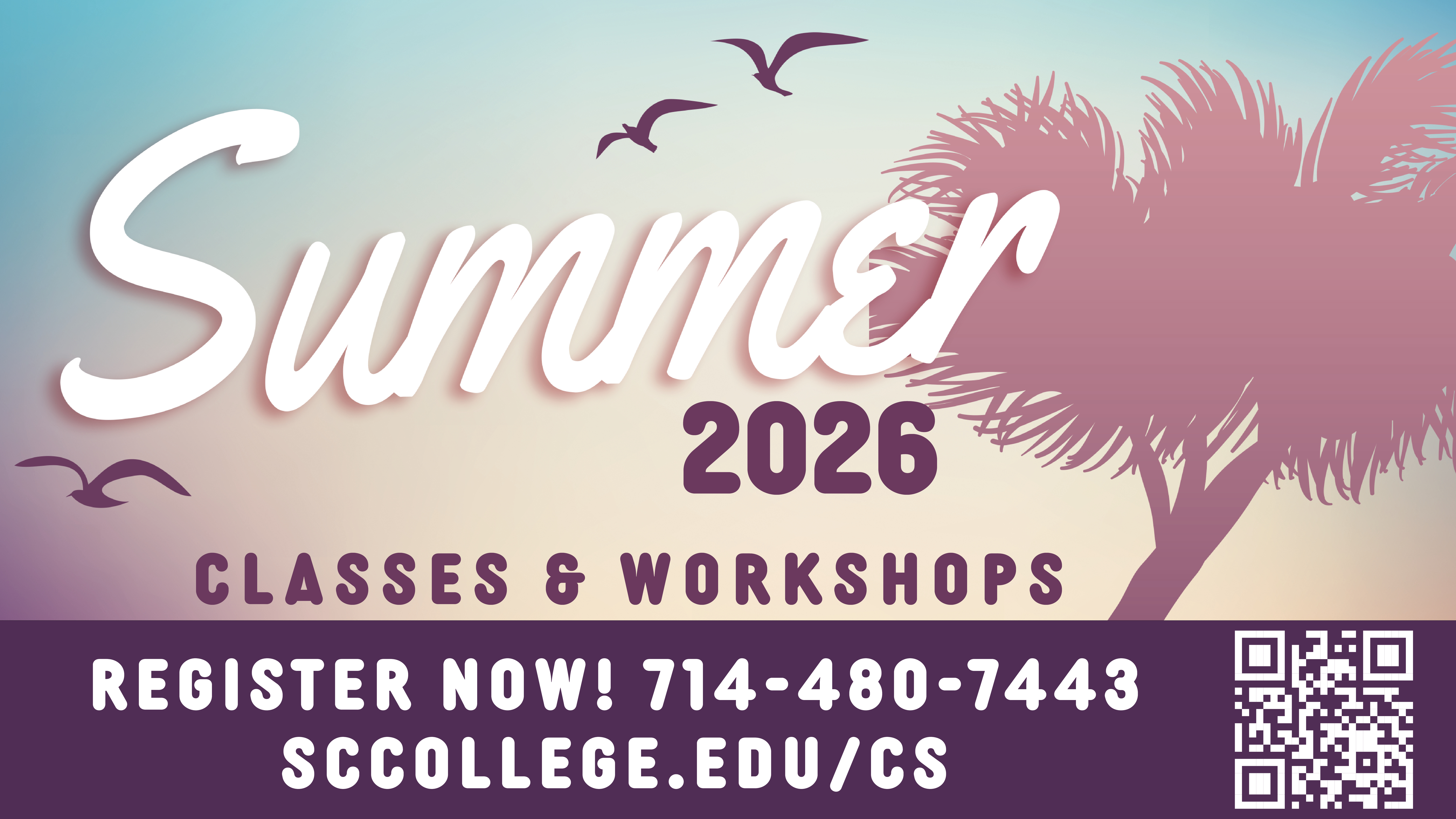 community education semester Banner