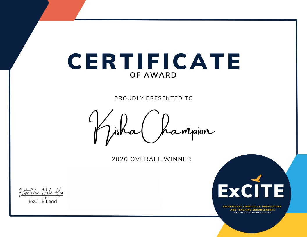 ExCITE 2026 Certificate