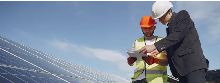 Solar Installation and Sales Banner