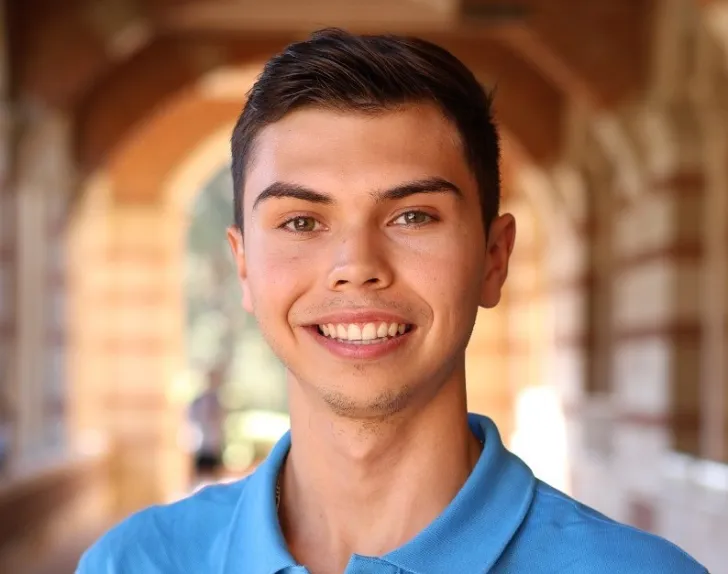 Carlos Martinez credits his time at SCC for giving him the support he needed to boost him into a top-tier four-year university. (Photo courtesy of RSCCD Communications)