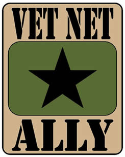 Vet Net Ally Sticker